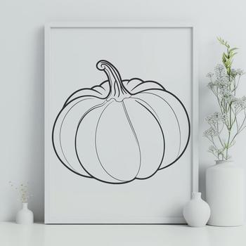 Stunning Pumpkin In PDF Format