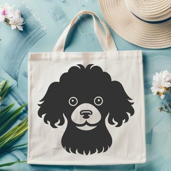 Unique Poodle In SVG Format