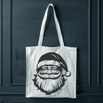 Beautiful Father Christmas Wearing Glasses