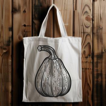 A detailed illustration of a sliced squash on a cutting board, suitable for vector art and design projects.