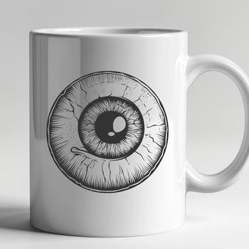 Stunning Eyeball In PDF And PNG