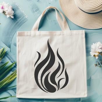 Artistic Flames - Glowforge SVG