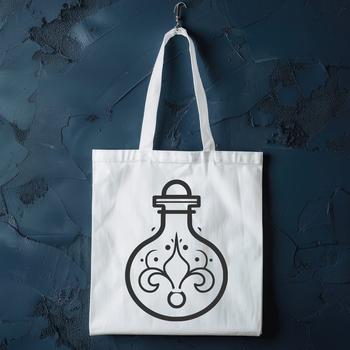 Free Potion Bottle In SVG Format