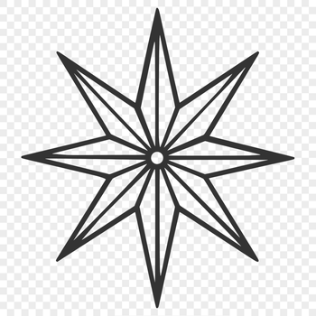 Artistic Star - Xmas SVG Free Download