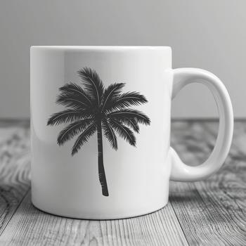 Palm Tree Vector Illustration In PDF File Format For Free Download