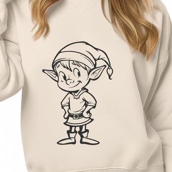 Standing Elf - PNG