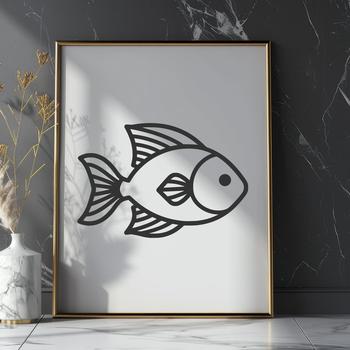 Unique Fish Illustration