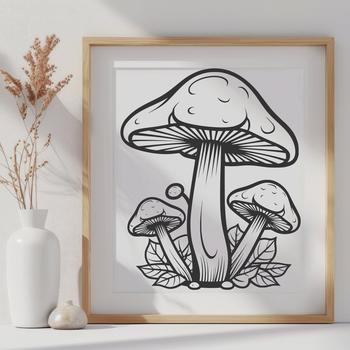 Creative Mushroom - For Laser Project