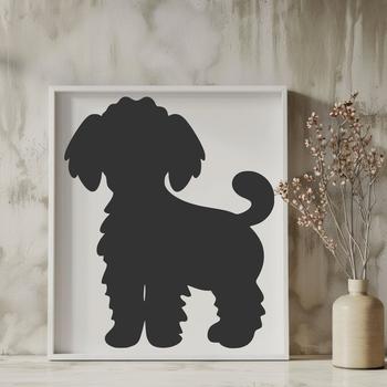 Free Poodle In SVG & DXF