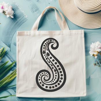 Ornate paisley design as vector art