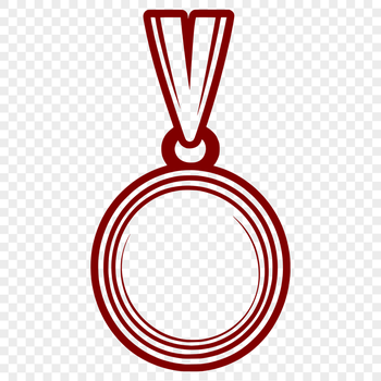 Free Unique Medal Vector Image PNG - Commercial Use