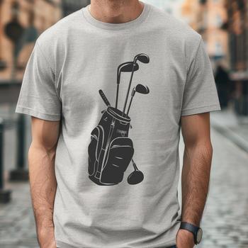 Golf Bag In SVG, PNG, PDF And DXF Files