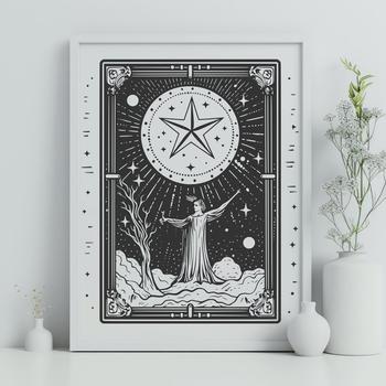 Tarot Card In DXF