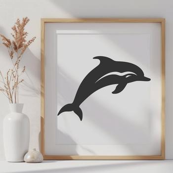 Stunning Dolphin - For Craft Project