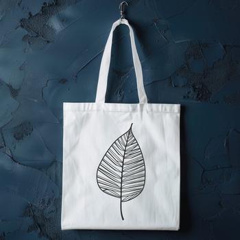 A high-quality vector illustration of a single leaf, suitable for digital design and crafting.