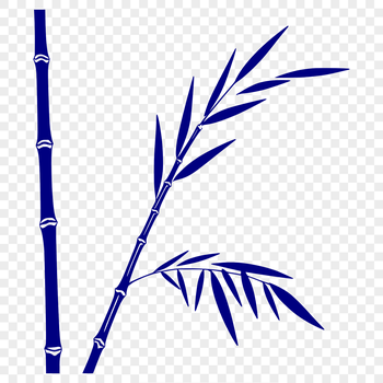 A simple vector illustration of a single leaf with smooth edges.