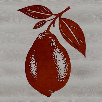 High-quality SVG graphic of a single lemon, suitable for various uses including digital design and commercial applications.