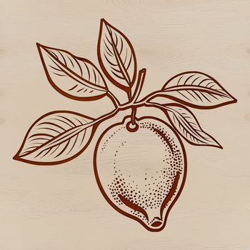 A colorful illustration of a lemon fruit in various design formats, suitable for digital projects.
