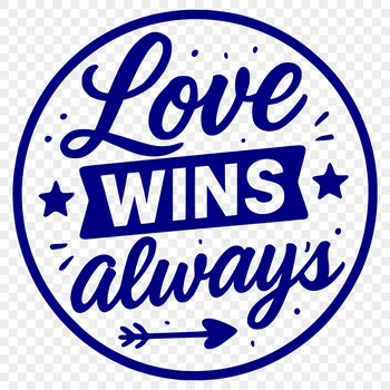 LGBTQ-inspired vector quote art for personal or commercial use.