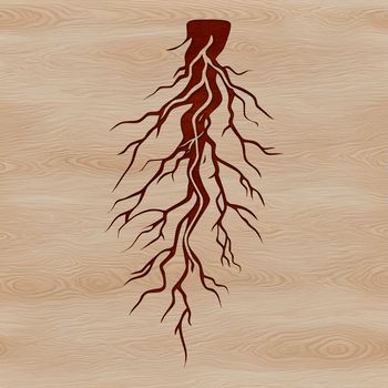 A stylized lightning icon in vector format.
