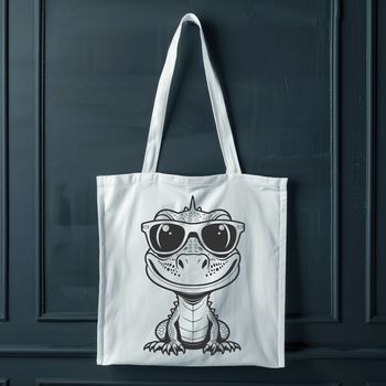 A cartoon lizard wearing trendy sunglasses, illustrated in a vector format suitable for various digital applications.