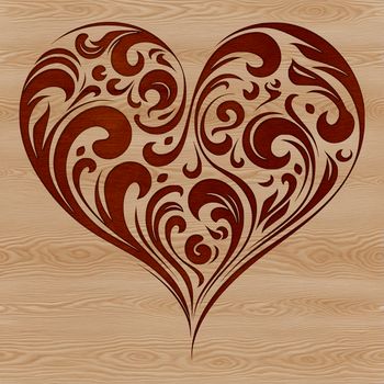 Simple heart icon designed as a scalable vector graphic, ideal for digital use in web design and other applications.