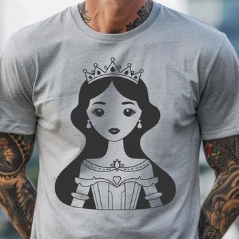 A young female princess character in a medieval-inspired outfit.