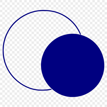A detailed illustration of the Moon in a vector format, suitable for cutting machines like Cricut.