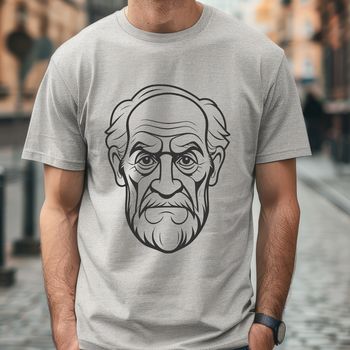 An SVG vector graphic representation of a person.