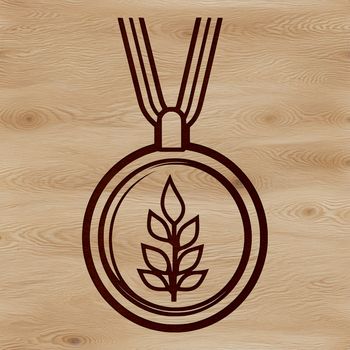 Award-winning medal design with a modern aesthetic
