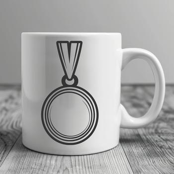 An award-winning medal graphic designed as clip art.
