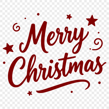 Holiday-themed word art designed for commercial or personal use.