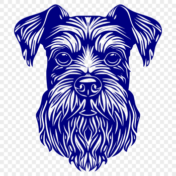 Creative Miniature Schnauzer Decal