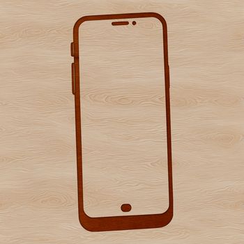 A close-up of a smartphone with a sleek design and modern features.