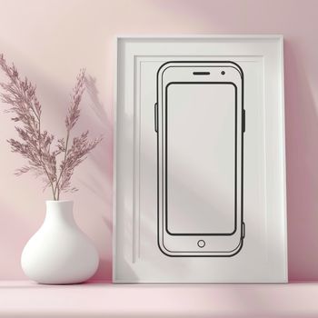 A sleek, modern smartphone with a touch screen interface.