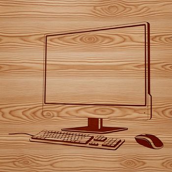 A digital device with a keyboard and screen, typically used for work or leisure activities.
