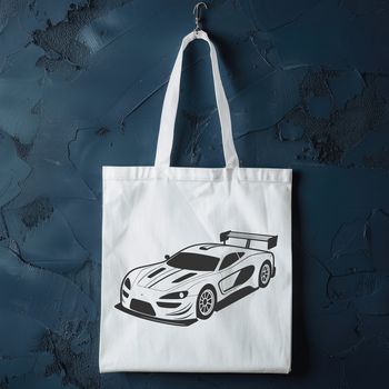 A high-speed racing car design suitable for vector art projects.