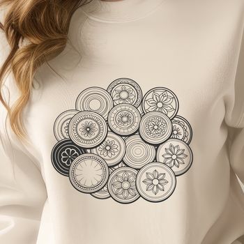 A set of digital coins designed as a vector graphic for various uses.