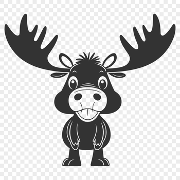 A vector graphic design featuring an image of a wild animal.