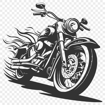 Creative Motorcycle Illustration