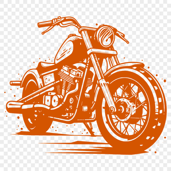 Artistic Motorbike - For Laser Cutter Project