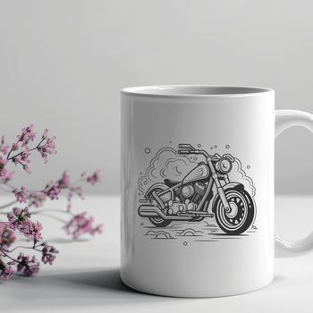 Unique Bike Digital Art