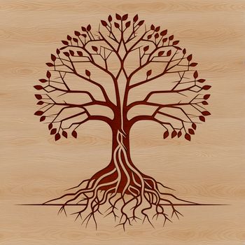 A high-resolution SVG tree illustration suitable for various design applications.