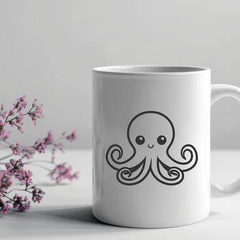 Octopus In SVG Format