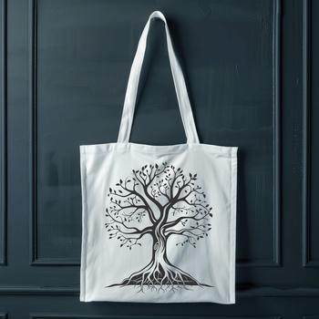 A stylized illustration of a tree with branching limbs, suitable for vector graphics.