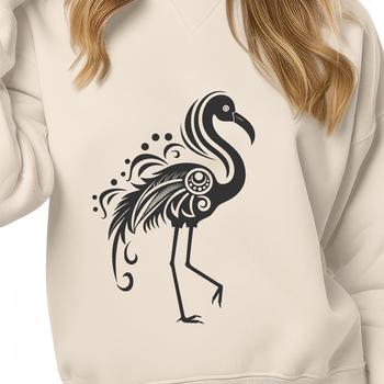 Unique Flamingo - Laser Cutter PNG