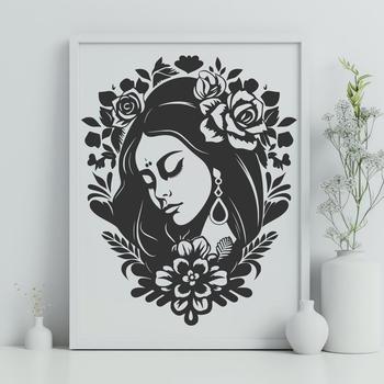 Stunning Our Lady Of Guadalupe - Glowforge PDF