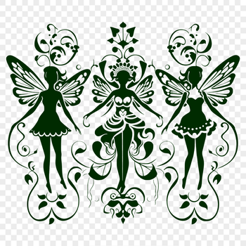 Free Creative Fairy Decal