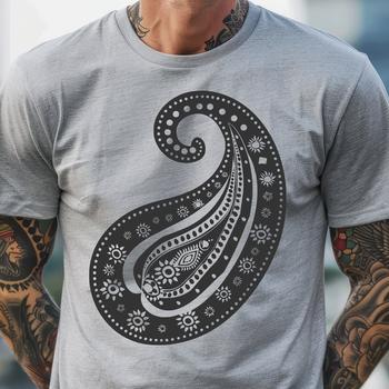 Free Paisley - Laser Engraver SVG