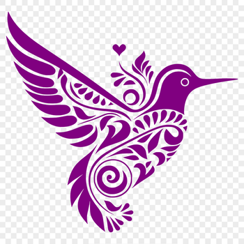 Free Hummingbird - SVG Format